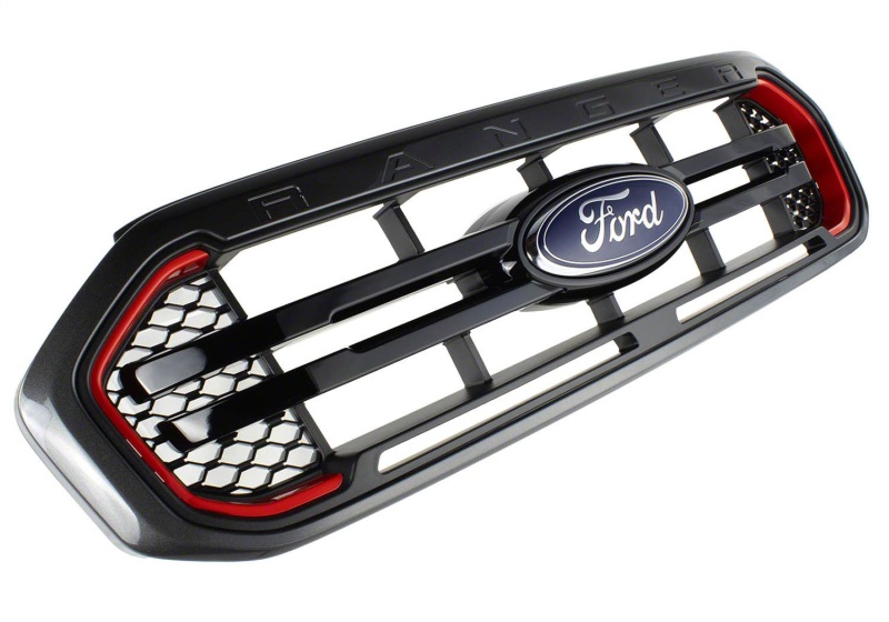 Ford Ranger Grille - Front - Ford Racing - Tremor Modified - Magnetic Gray - `19-`23